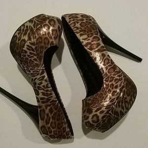 Deb Cheetah Print Heels